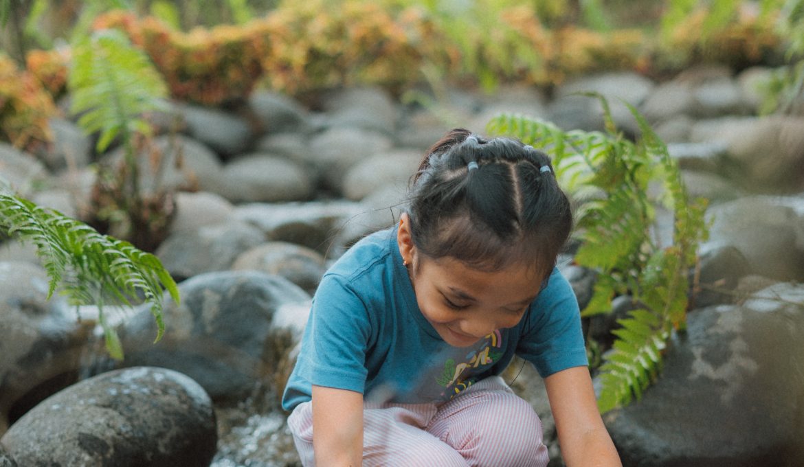 tes  anak Camping